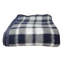 Ver imagem 2 de Cobertor Solteiro Boa Noite Xadrez Guaratingueta Azul Marinho