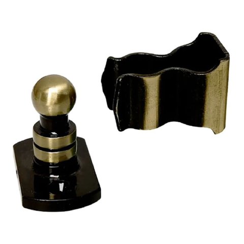 Predendor de Porta Universal Aço Oxidado - 95851 - Silvana