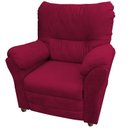 Ver imagem 2 de Poltrona Reclinavel Manu Vermelho- Beatriz Decor