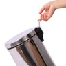 Lixeira Inox com Pedal Mollie 5 litros - 5