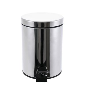 Lixeira Inox com Pedal Mollie 5 litros