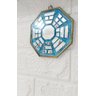 Quadro Feng Shui Baguá Espelhado Talismã Azul 14 Cm - 3