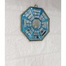 Quadro Feng Shui Baguá Espelhado Talismã Azul 14 Cm - 6