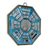 Quadro Feng Shui Baguá Espelhado Talismã Azul 14 Cm - 2
