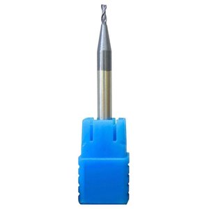 Fresa Topo Reto Metal Duro 0,5mm - 2 Cortes com 45hrc