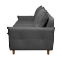 Ver imagem 6 de Sofá Living 3 Lugares Berlim 185cm Bouclê Confortável Moderno Braço Fino Sala Apartamento Recepção:C