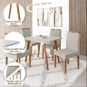 Conjunto Mesa 90x90 com 4 Cadeiras Fortaleza Uno - 6