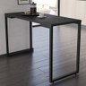 Conjunto Mesa de Cozinha Prattica Industrial 120cm com 4 Banquetas F02 Preto/Branco - Mpozenato - 10