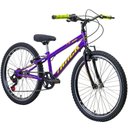 Ver imagem 2 de Bicicleta Axess Infantil Aro 24 Quadro Aço 7 Marchas Freio V-Brake Track & Bikes Roxo