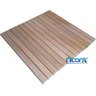 Deck de Madeira Modular 100x100 Cm Réguas 7 Cm Neonx:sem Pintura - 2