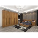 Ver imagem 4 de GUARDA ROUPA CASAL 6 PORTAS 8 GAVETAS SEVILLA TCIL