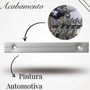 Ver imagem 3 de Kit 15 Puxador Port Gavet Móveis Cozinha Drop Alumínio 125mm - Prata