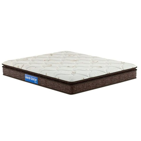Colchão Viúva Espuma D33 Guarda Costas Pillow Top Brown (128x188x24) - Probel