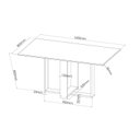 Ver imagem 3 de Mesa de Jantar Retangular Laguna com 6 Cadeiras Dalas