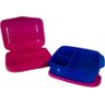Tupperware Kit 2 Peças Marmiteira e Lancheira Pink e Azul - 1