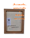 Ver mais imagens de Mini Quadro de Garrafas com Flores Pintado a Mão 30x25cm