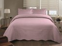 Ver imagem 1 de Jogo de Colcha Ultrassonic Urban Queen 240x260cm - Rosa