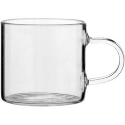 Clear Xícara Café 5x5x8cm 75ml Borosilicato Transp 6pç - 1