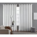 Ver imagem 1 de Cortina Para Sala e Quarto Madras Várias Cores e Tamanhos:Branco/4,00x2,80