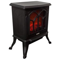 Aquecedor Elétrico Lareira Retrô Chama 3d - 220v - 4