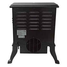 Aquecedor Elétrico Lareira Retrô Chama 3d - 220v - 6