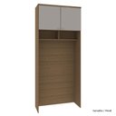 Ver imagem 1 de Guarda Roupa Modulado Ponte 100cm 2 Portas 234cm Alt Setiba