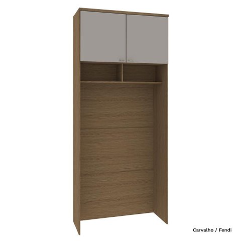 Guarda Roupa Modulado Ponte 100cm 2 Portas 234cm Alt Setiba