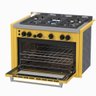 Fogao de Embutir 5 Bocas Venax Temis Amarelo Gas Glp 220 V - 5