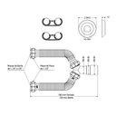 Ver imagem 3 de Sifão Duplo Sanfonado Extensível Censi 72cm Cromado