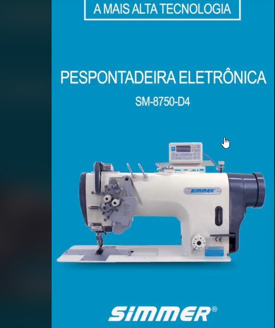 Perspontadeira Eletrônica, Sm-8750-d4 - 8