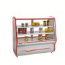 Balcão Expositor Vitrine Comercial Vermelho 120cm - 1