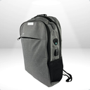 Ver imagem 5 de Mochila Urban Pro Anti Furto para Notebook C/saída Cabo Usb Fone Ouvido Cinza