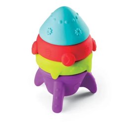 BRINQUEDO PARA BEBE FOFOGUETE ENCAIXE E DIVERSÃO 10842 PAIS E FILHOS - 3
