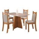Ver imagem 2 de Conjunto de Jantar Mesa Retangular Urupema com 4 Cadeiras Dalas