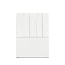 Ver imagem 1 de Cabeceira Estofada Solteiro Carla 90cm Suede Branco