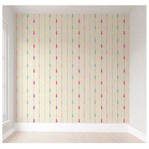 Papel de Parede Colorido Menino Menina Unissex Rolo 3m - Vrc330