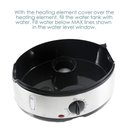 Ver imagem 6 de Elite Gourmet Maxi-matic Vaporizador Elétrico 3 Camadas 9,5qt Aço Inox