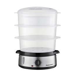 Elite Gourmet Maxi-matic Vaporizador Elétrico 3 Camadas 9,5qt Aço Inox - 7