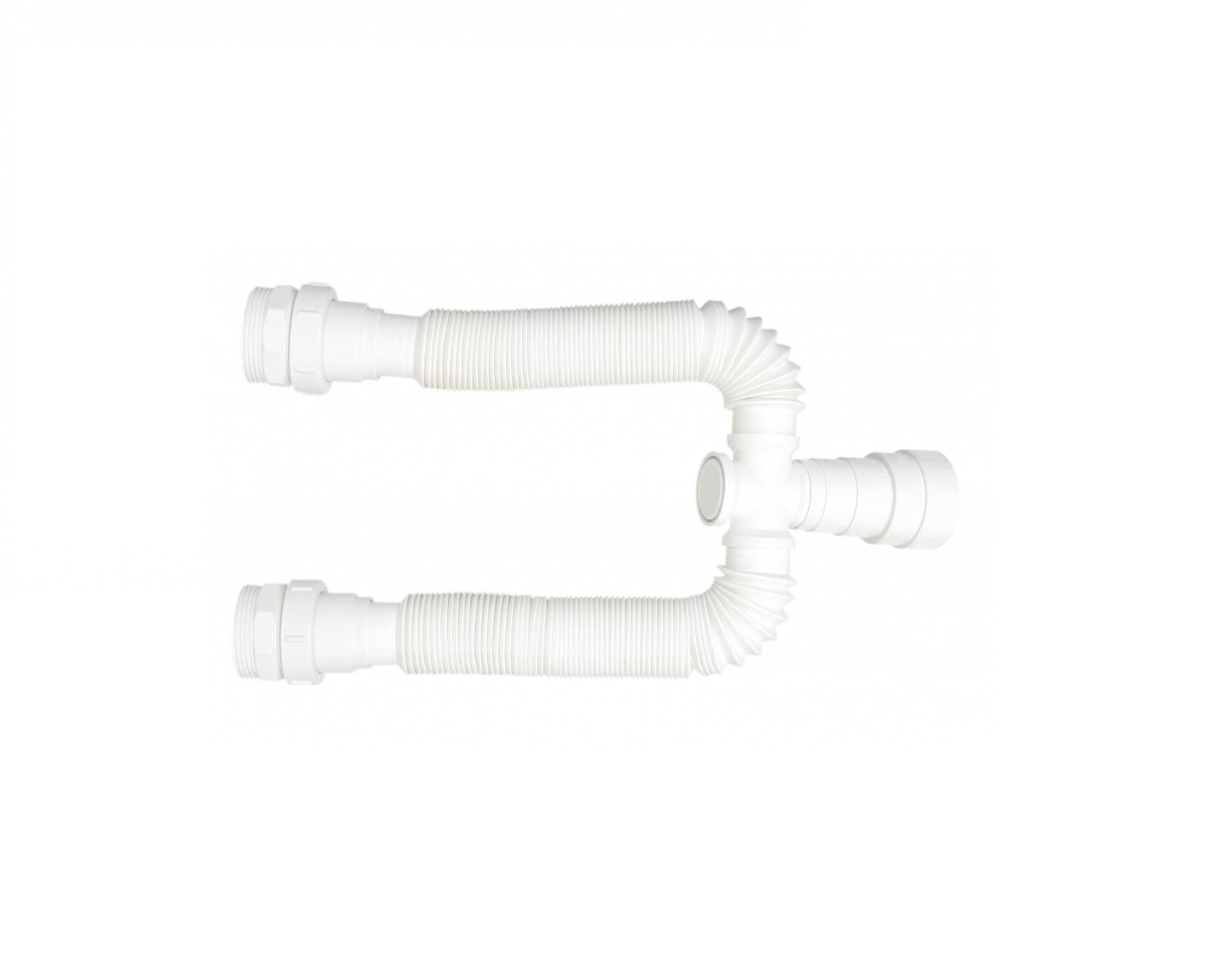 Sifão Duplo Plastilit Branco - 1