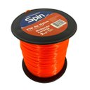Ver imagem 1 de Rolo Fio Nylon 2,40mm Redondo para Roçadeira 2kg 388m Laranja