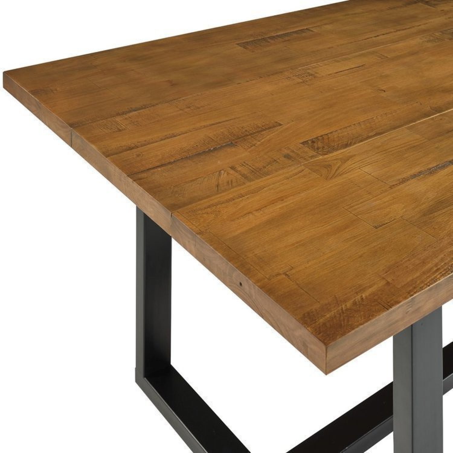 Conjunto de Jantar Mesa 210cm com Banco Rústico Industrial Lumber Cabecasa MadeiraMadeira - 6