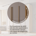 Ver imagem 5 de Guarda Roupa Casal com Frisado 6 Portas 6 Gavetas Suburban Gold