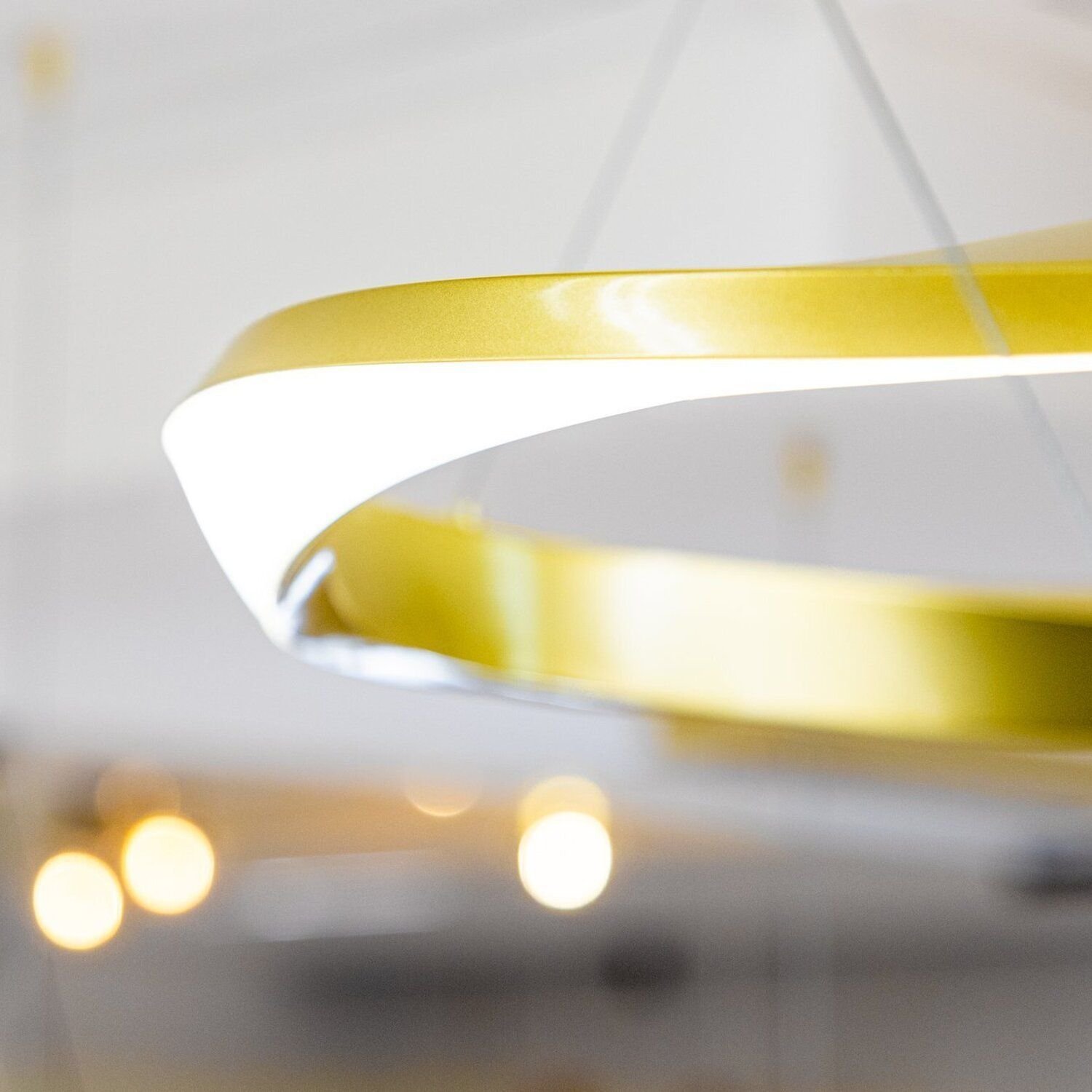 「mobius」by semplice Lustre Pendente Mobius 1xled 36w Iluminação Ambiental | MadeiraMadeira
