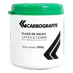 Fluxo para Solda Latão e Cobre 250 Gramas - 010325210 - Carbografite - 1