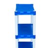 Estante Plástica Azul com 5 Prateleiras Agraplast - 4