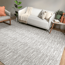 Ver imagem 2 de Tapete Sala Quarto Grande 2,50 X 3,00m Antiderrapante Cru Caramelo Mesclado Artesanal Rústico