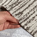 Ver imagem 6 de Tapete Sala Quarto Grande 2,50 X 3,00m Antiderrapante Cru Caramelo Mesclado Artesanal Rústico