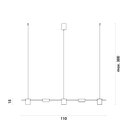 Ver imagem 5 de Pendente Push 5xled 6w