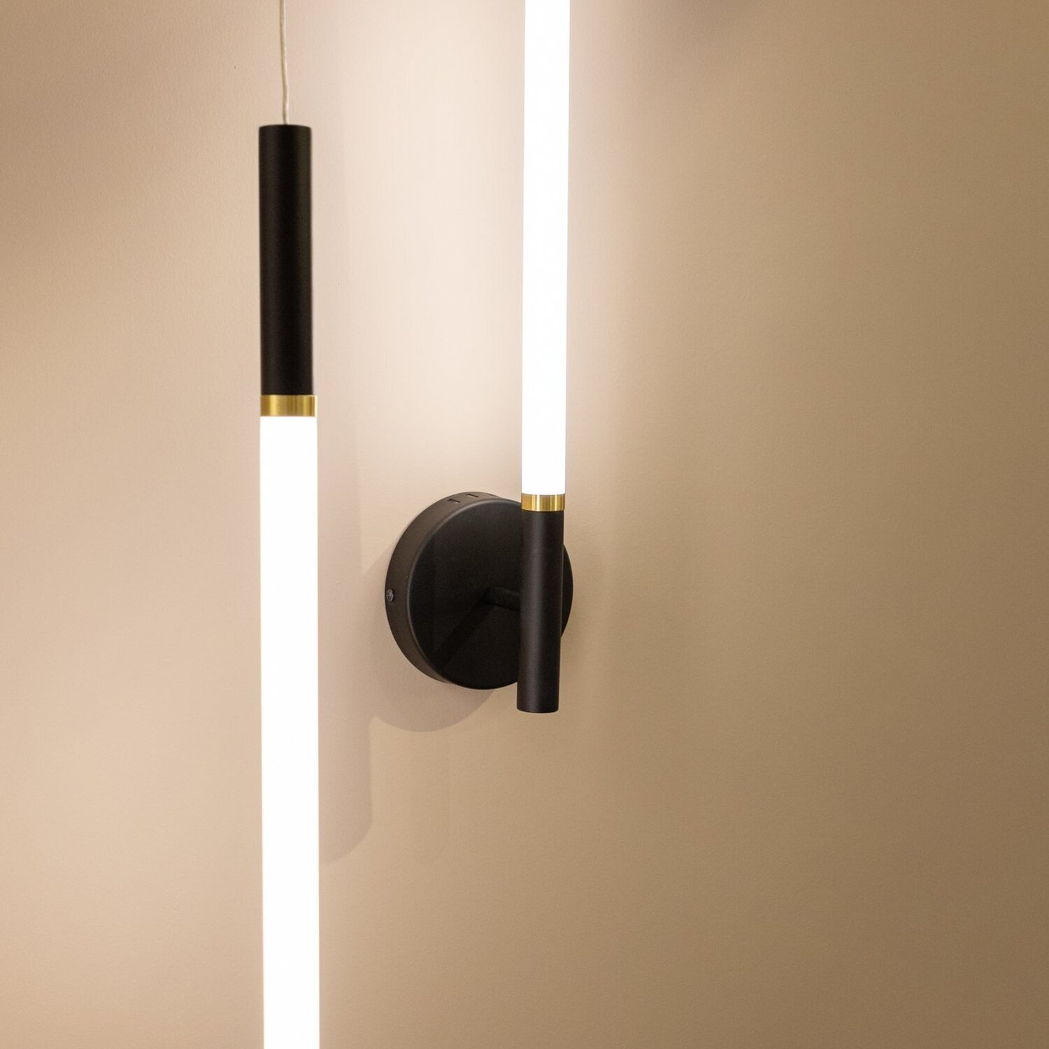 Pendente Sabre Bronze / Preto 1xled 6,3w - 9