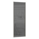 Ver imagem 1 de Porta de Correr 80cm com Vidro Reflecta Prata e Puxador Inox sem Kit Ferragem Prime Luciane